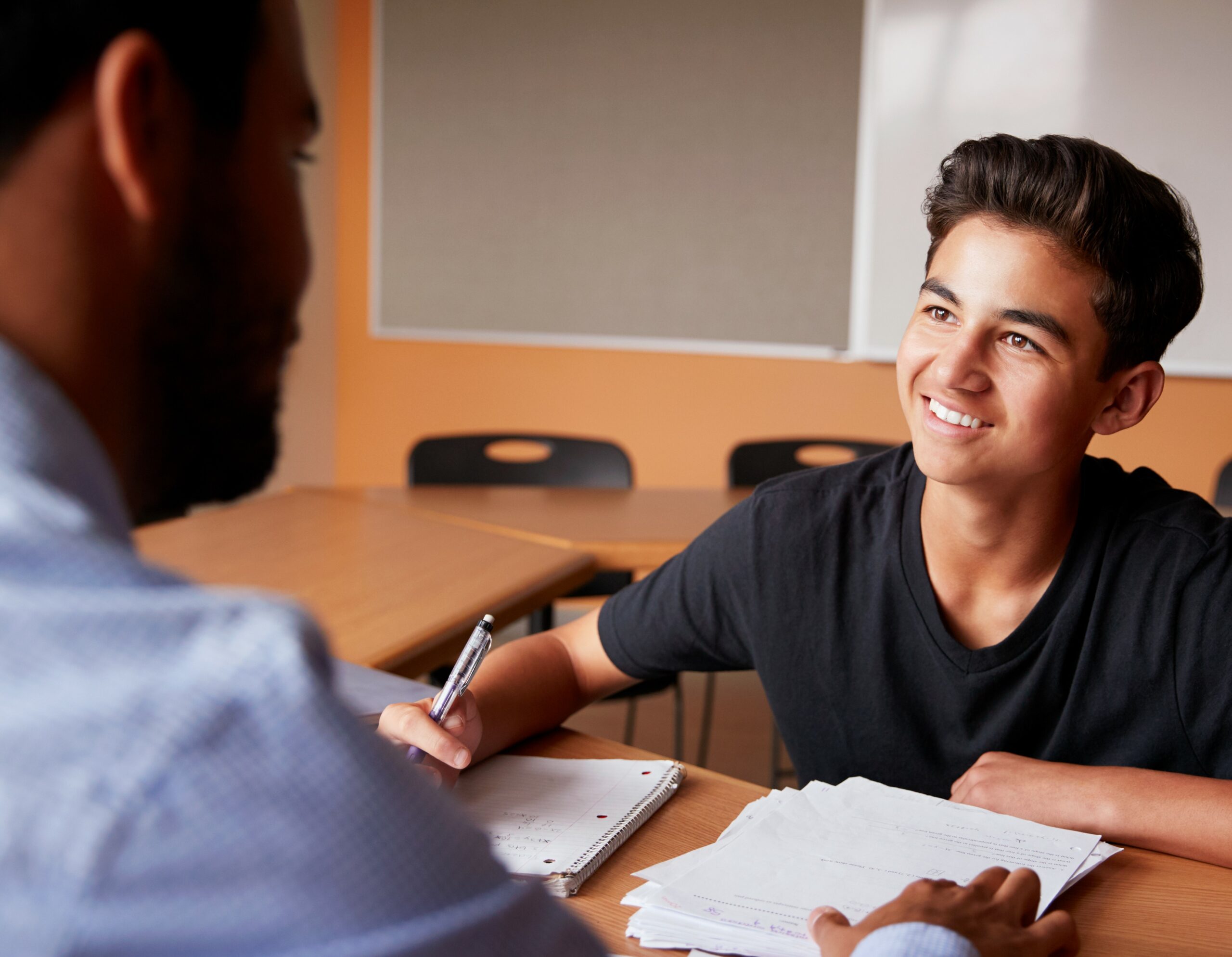 Teacher with a Student